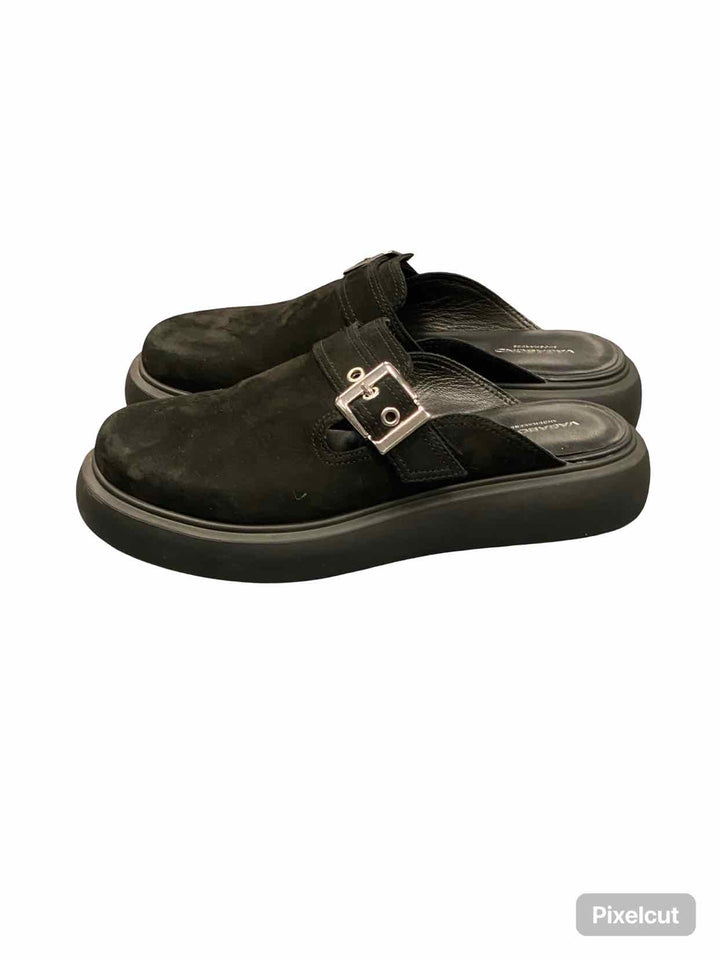 Vagabond Shoe Size 39 Black Mules Clogs