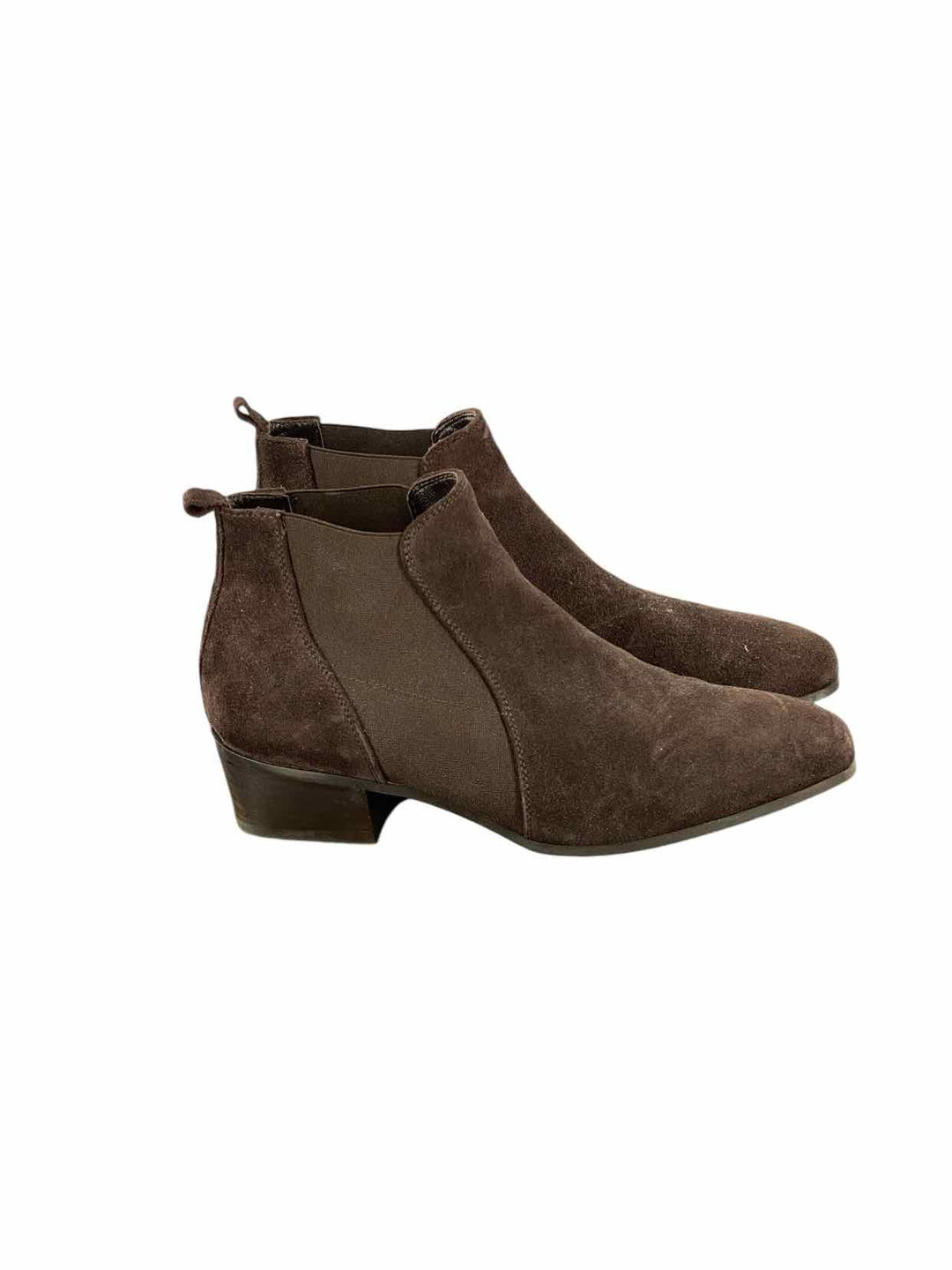 Aquatalia Shoe Size 8 Brown Suede Boots(Ankle)