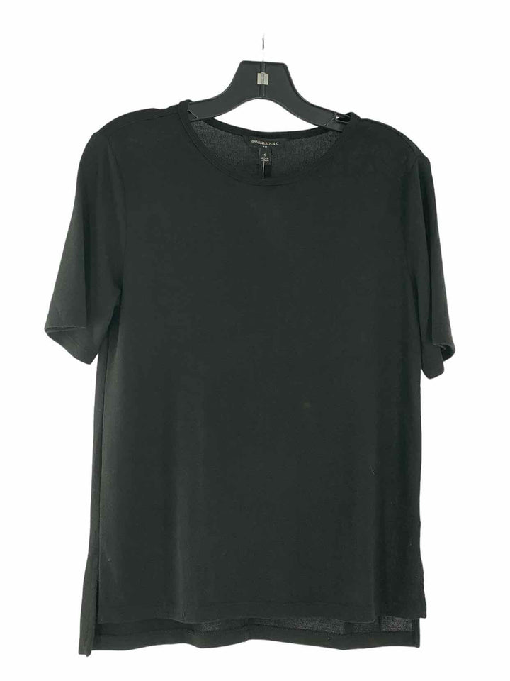 Banana Republic Size S Black Short Sleeve Shirts