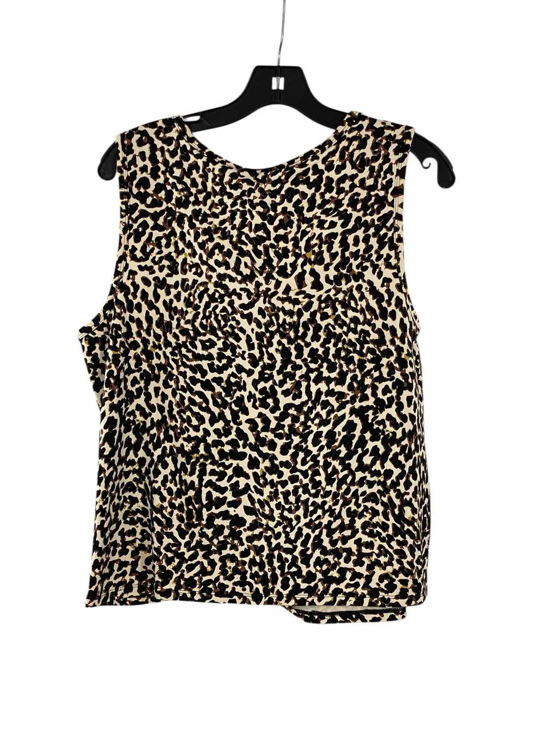 Cabi Size M Brown Animal Tank Top