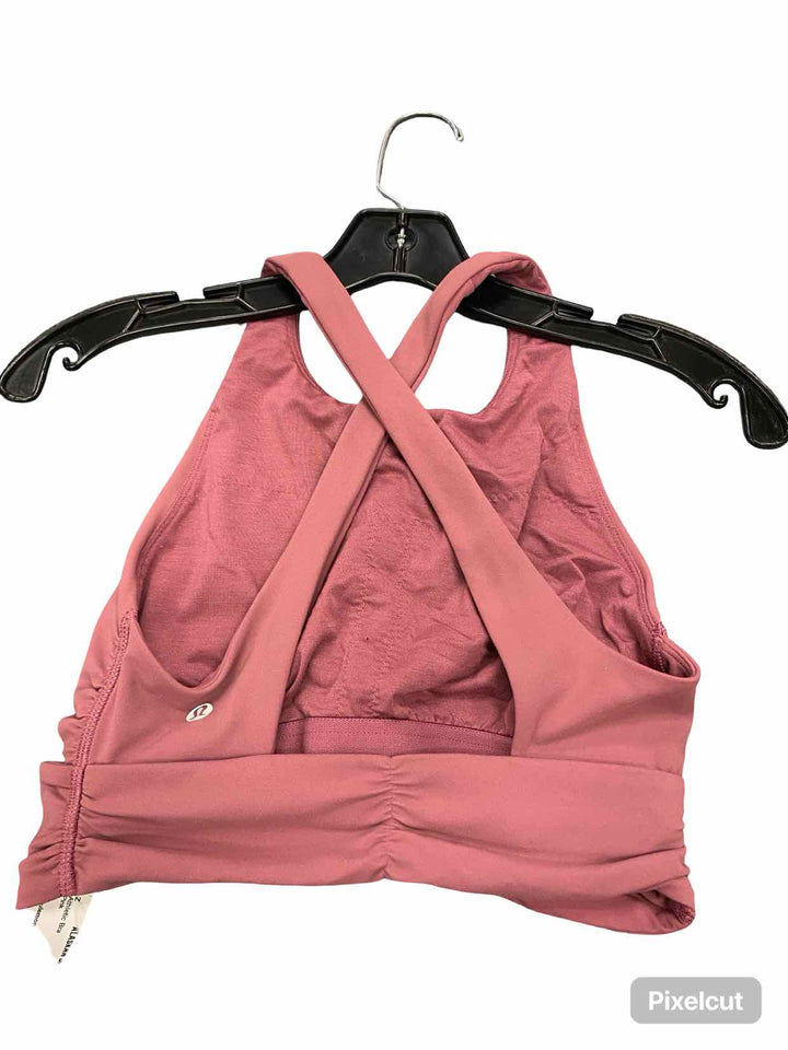 Lululemon Size 4 Pink Athletic Bra