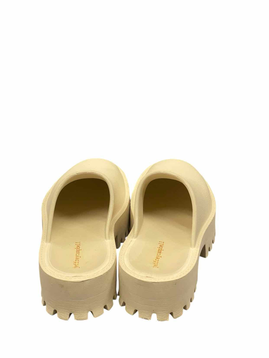 Jeffrey Campbell Shoe Size 8 Beige Clogs