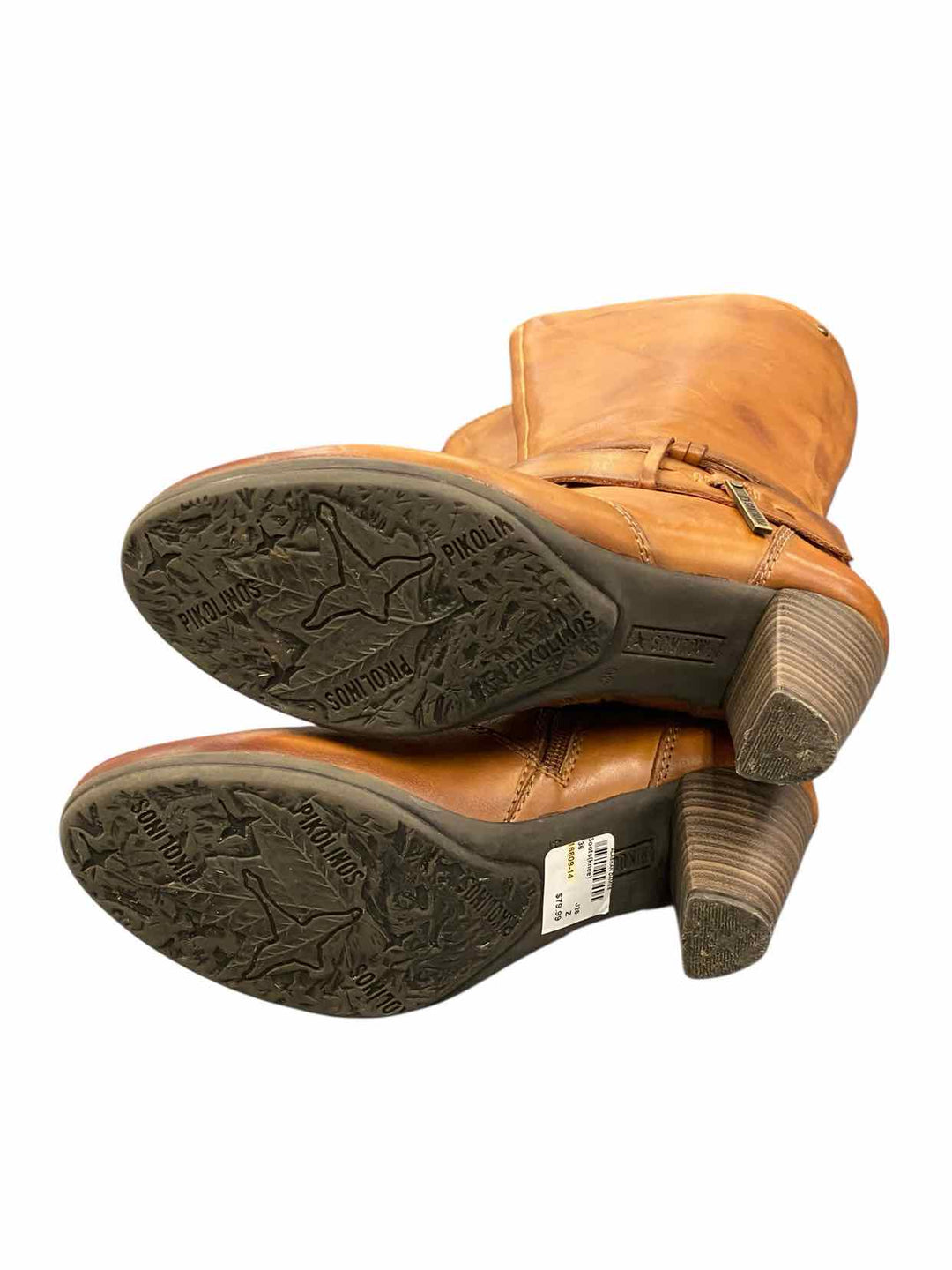 Pikolinos Shoe Size 36 Brown Leather Boots(knee)