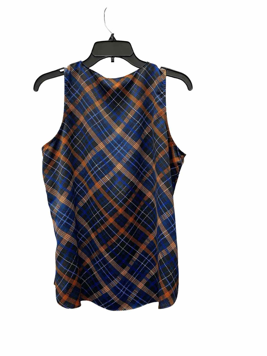 Calvin Klein Size M Blue Argyle Tank Top