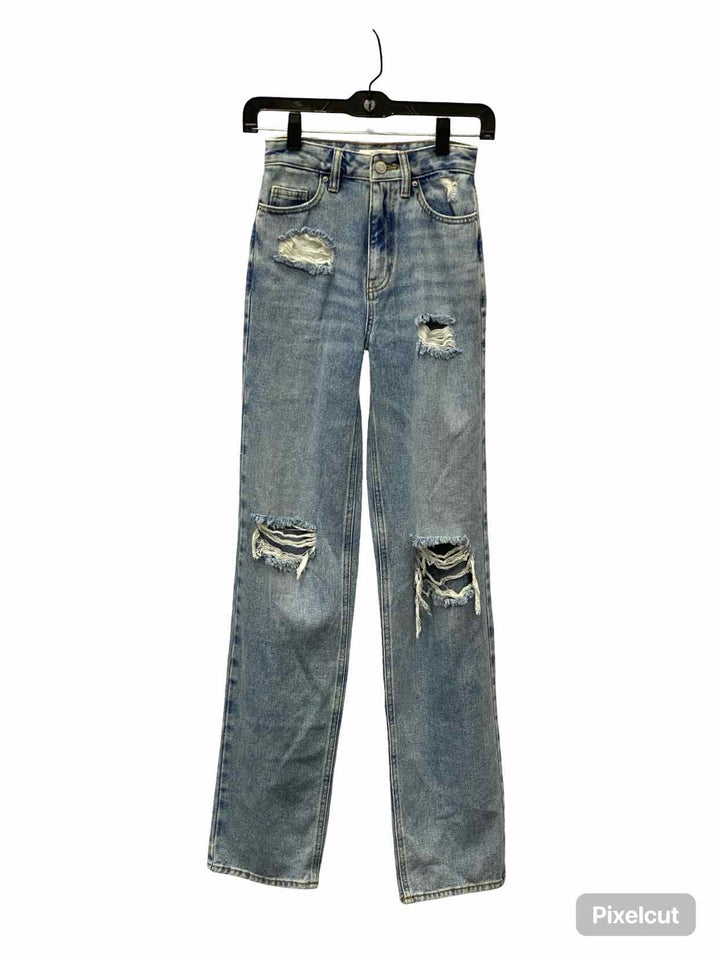 Pacsun Size XS Blue Holes 100% cotton Jeans