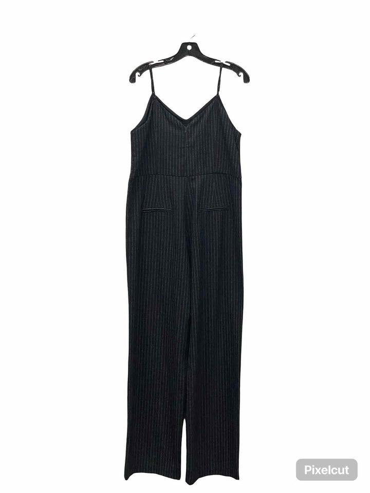 Anthropologie Size 14 Black Striped Dress