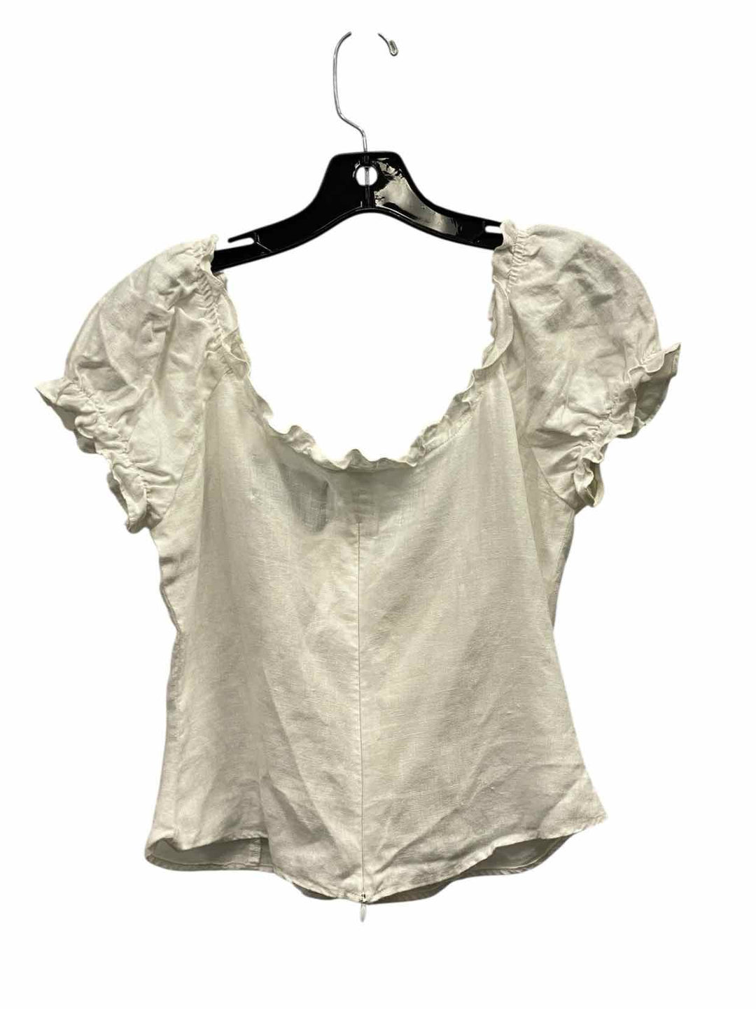 Unknown Brand Size M White Short Sleeve Shirts