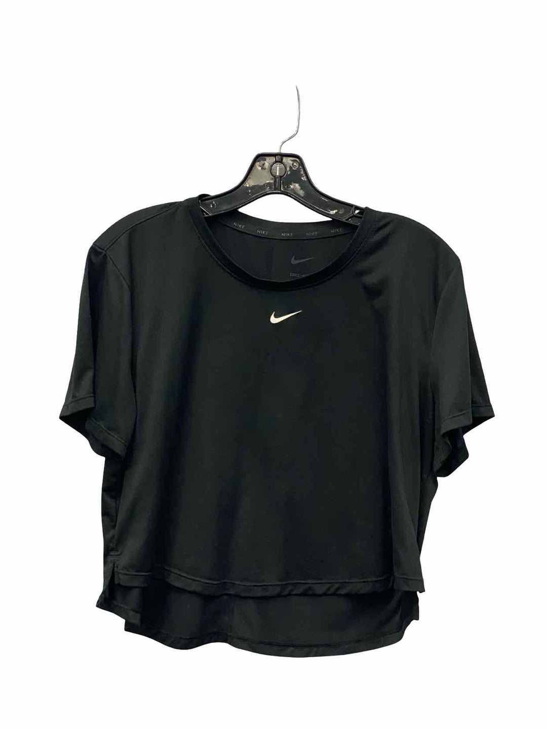 Nike Size L Black Athletic Short Sleeve