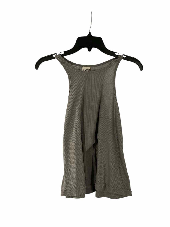 Free People Size XS Gray Tank Top