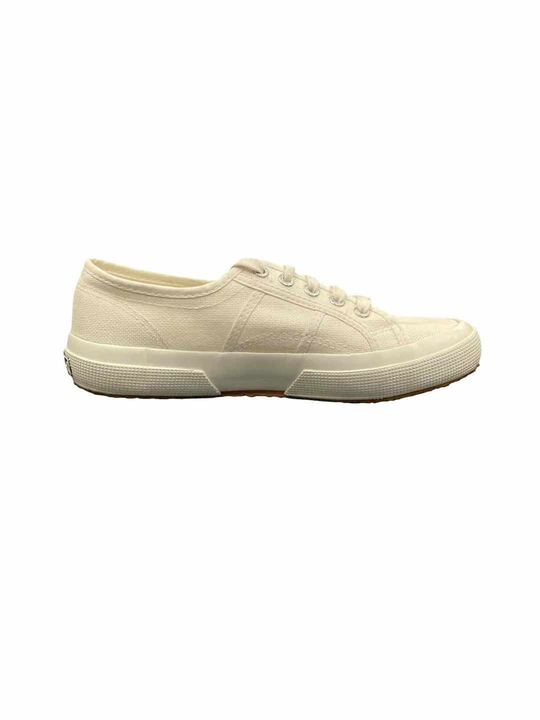 Superga Shoe Size 6 White Canvas Cotu Classic Sneakers