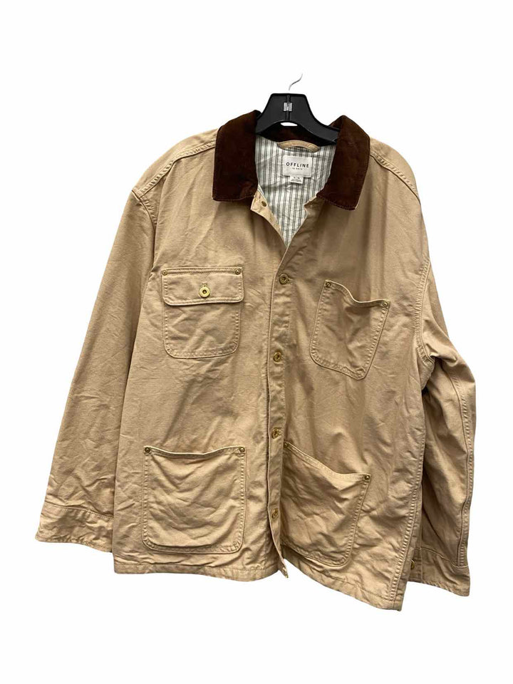 Aerie Size XL Tan Brown Jacket (Outdoor)