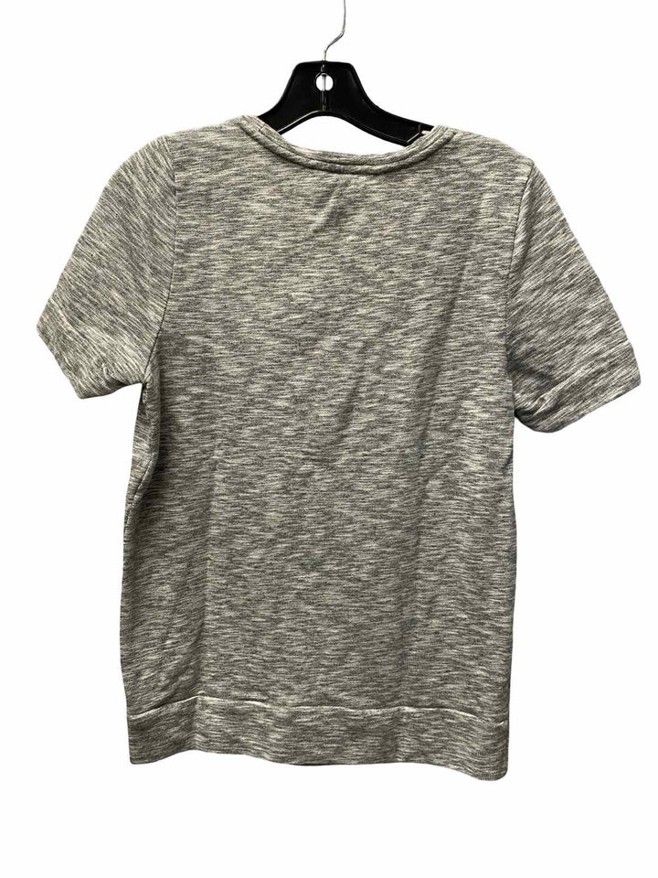 Loft Size S Grey Short Sleeve Shirts