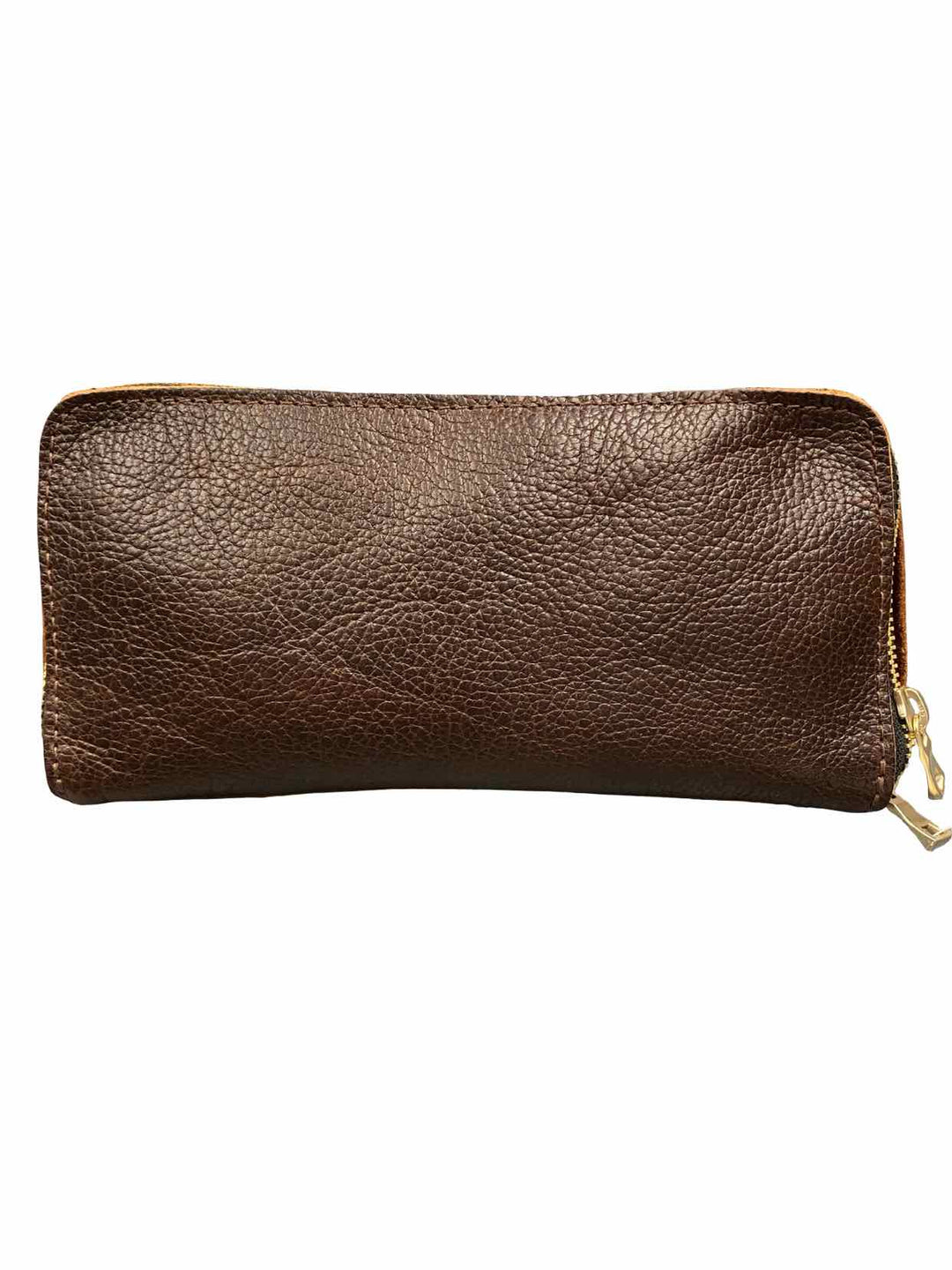 Portland Leather Goods Brown Wide Mouth Pouch