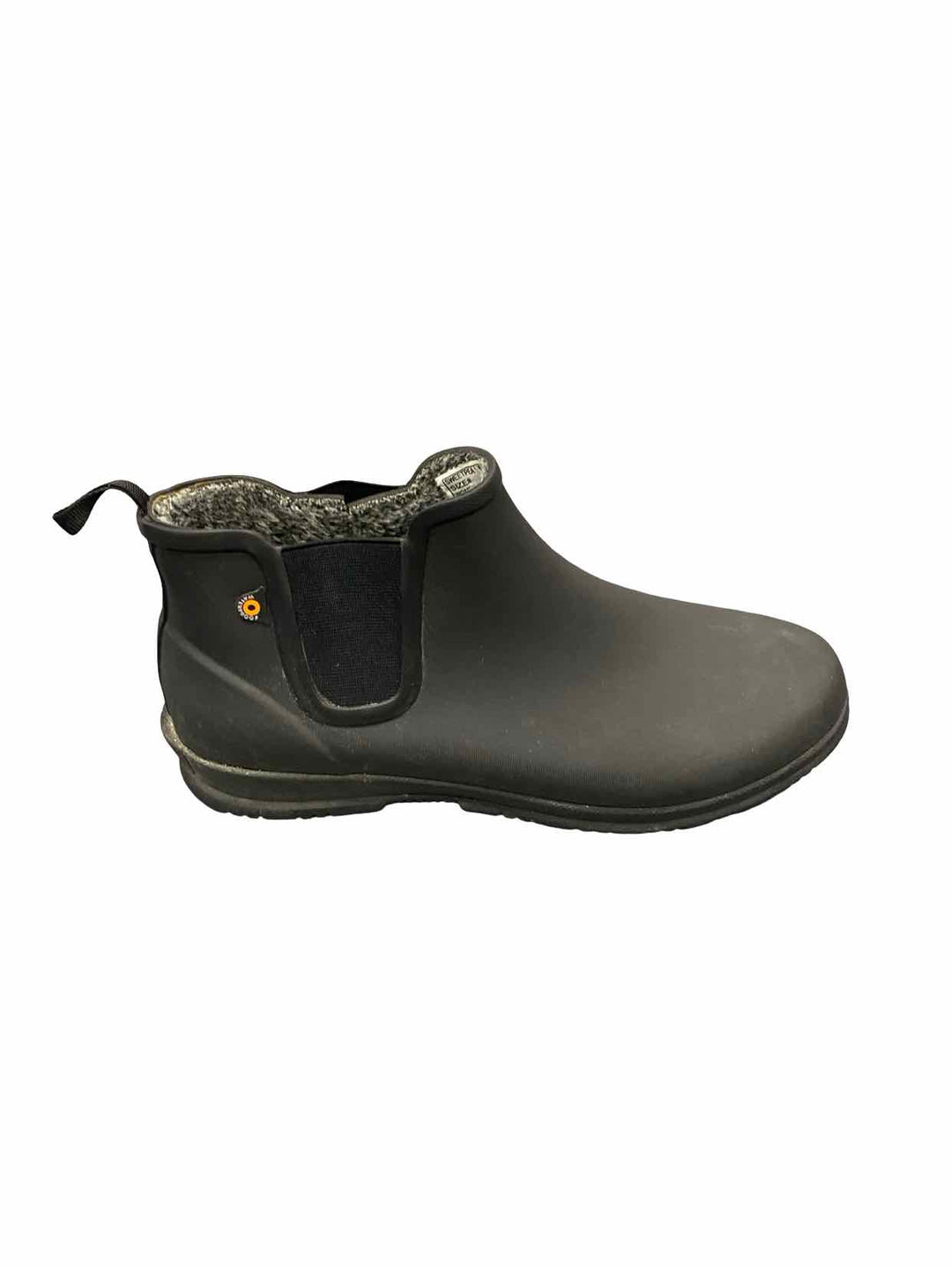 Bogs Shoe Size 10 Grey Rubber Sweetpea Chelsea Winter Boots(Ankle)