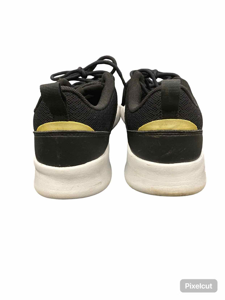 Adidas Shoe Size 9 Black Gold QT Racer 2.0 Sneakers