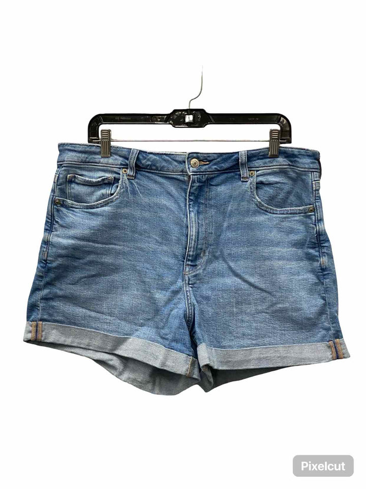 American Eagle Size 16 Blue Denim Shorts