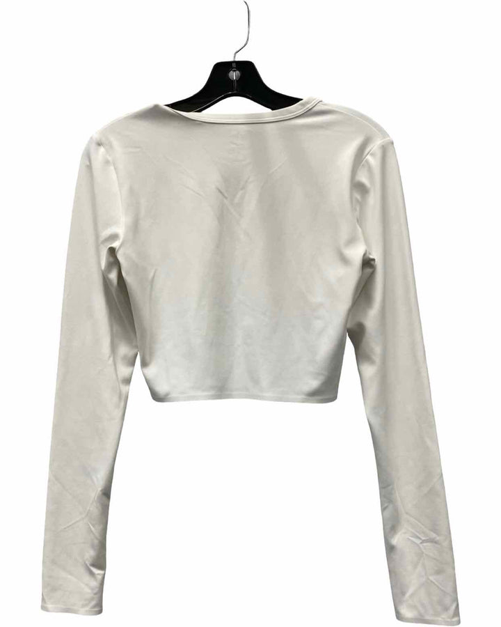 Uniqlo Size S White Athletic Long Sleeve