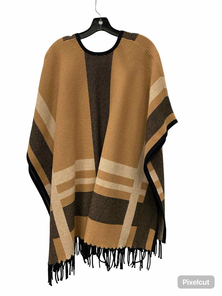Chico's Size S/M Black Brown Sweater