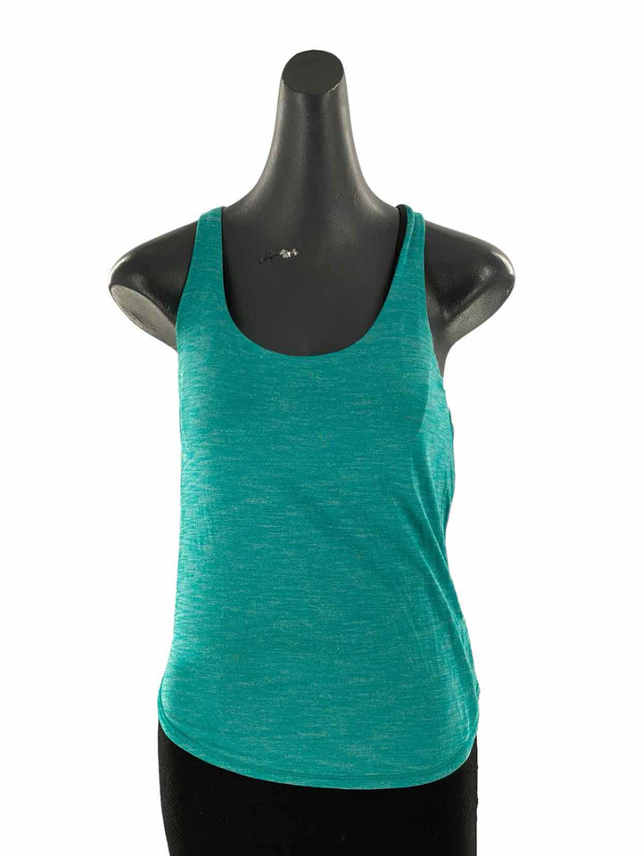 Lululemon Size M Teal Athletic Tank Top