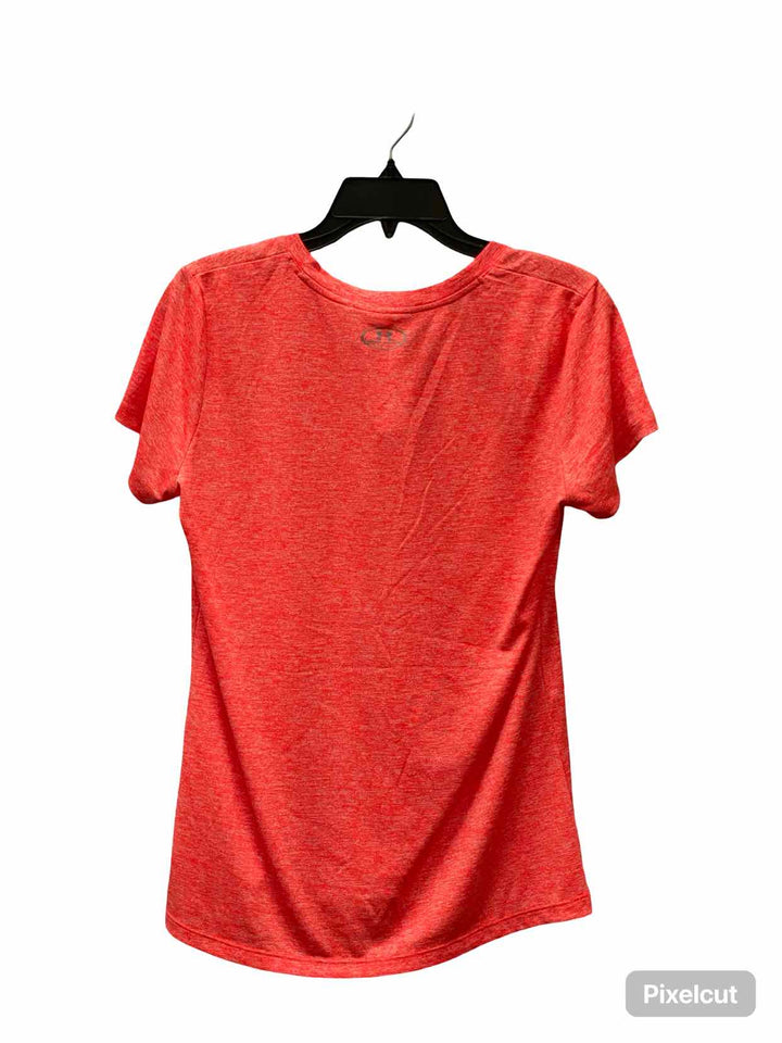 Under Armour Size M Bright pink Athletic Short Sleeve