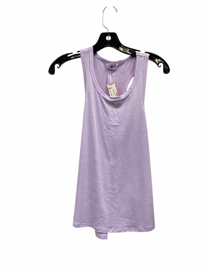 Unknown Brand Size S Purple Athletic Tank Top