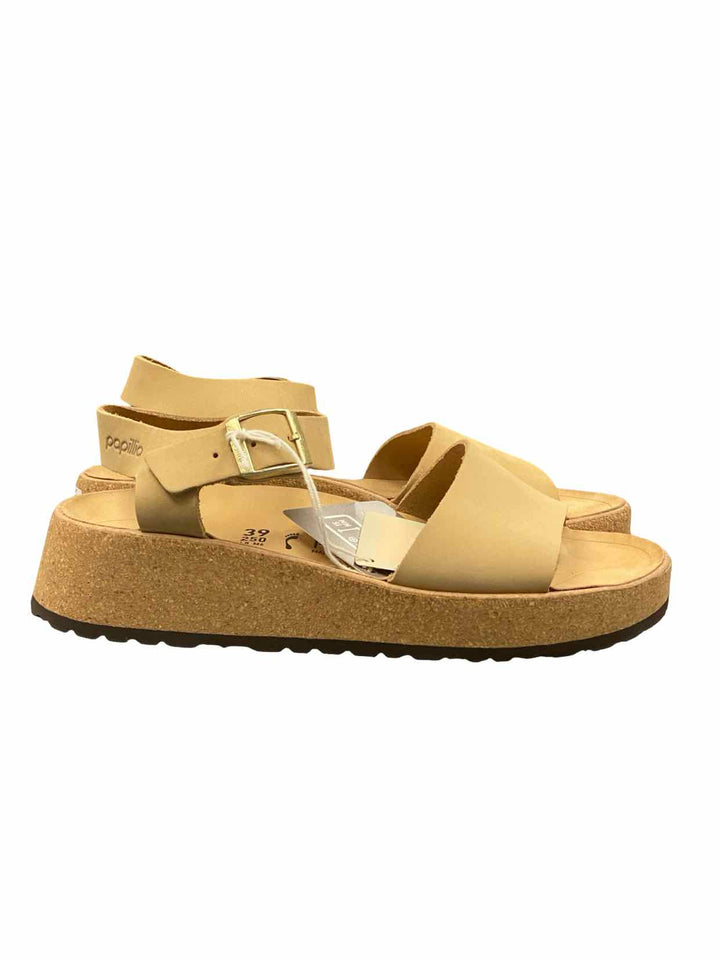 Papillio Shoe Size 39 Tan Leather NWT Sandals