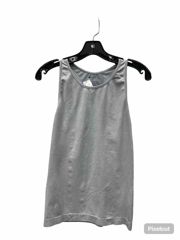 Zella Size M Gray Athletic Tank Top