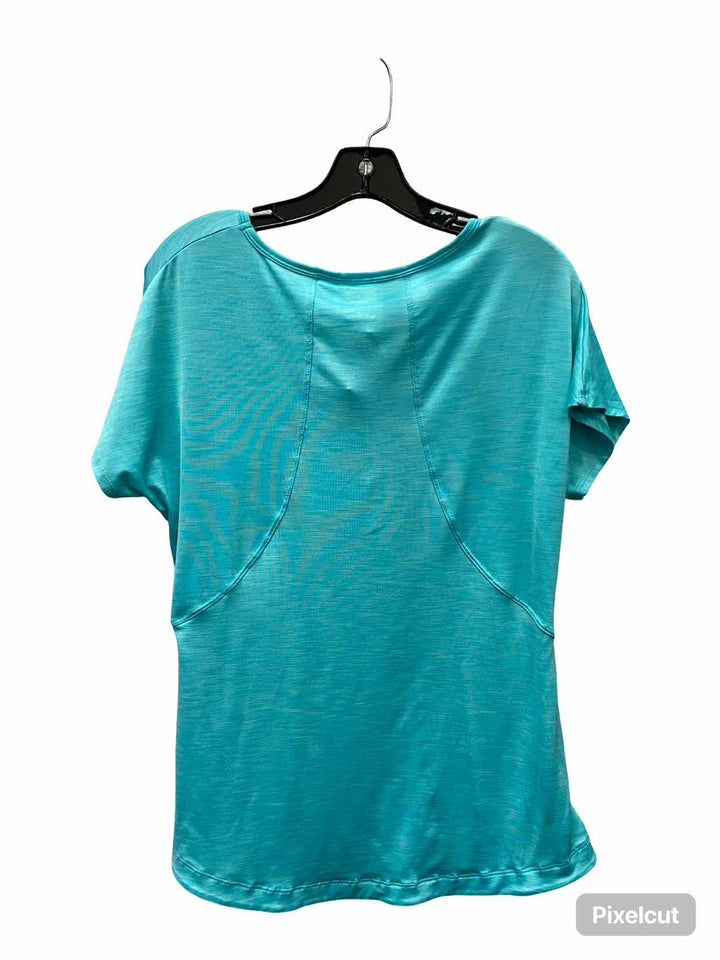 Everlast Sport Size L Blue Athletic Short Sleeve