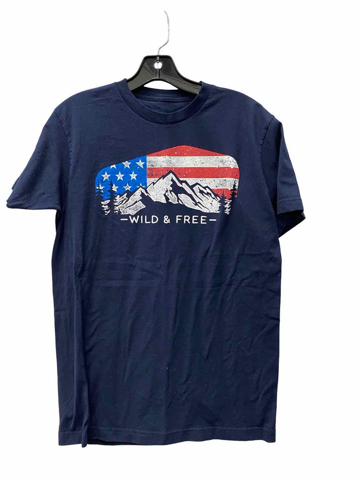 Mad Engine Size M Navy T-shirt