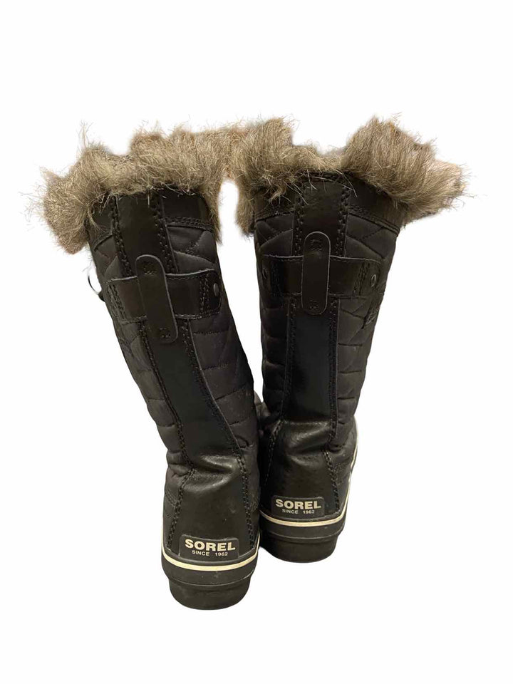 Sorel Shoe Size 8.5 Black Waterproof Tofino ll Boots(Ankle)