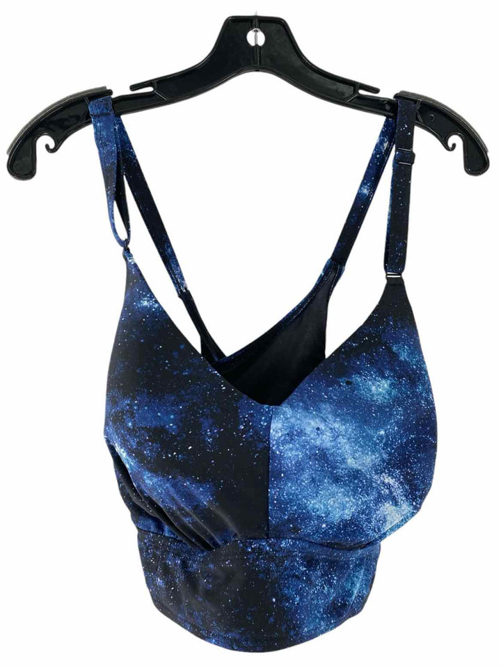 Torrid Size 2x D/DD Blue Galaxy Athletic Bra