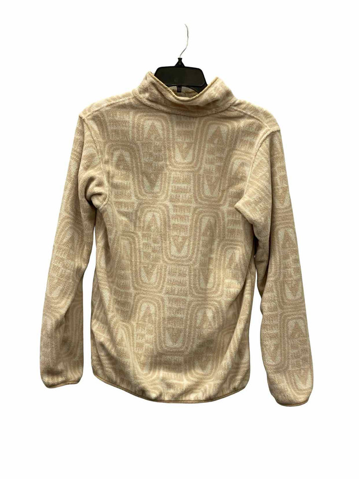 Patagonia Size XS Light Brown White Sweatshirt