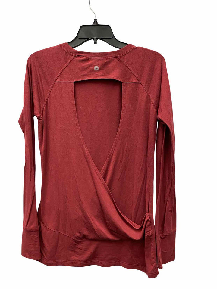 Soybu Size XS Red Athletic Long Sleeve
