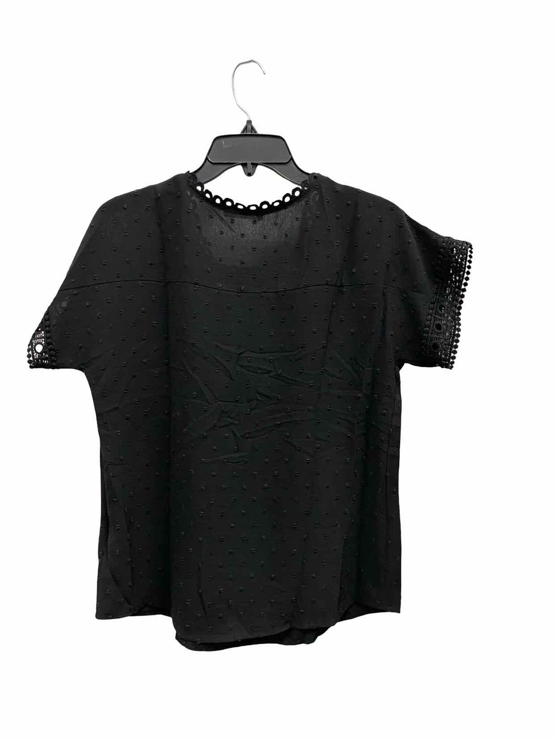 Poetsky Size S Black Short Sleeve Shirts