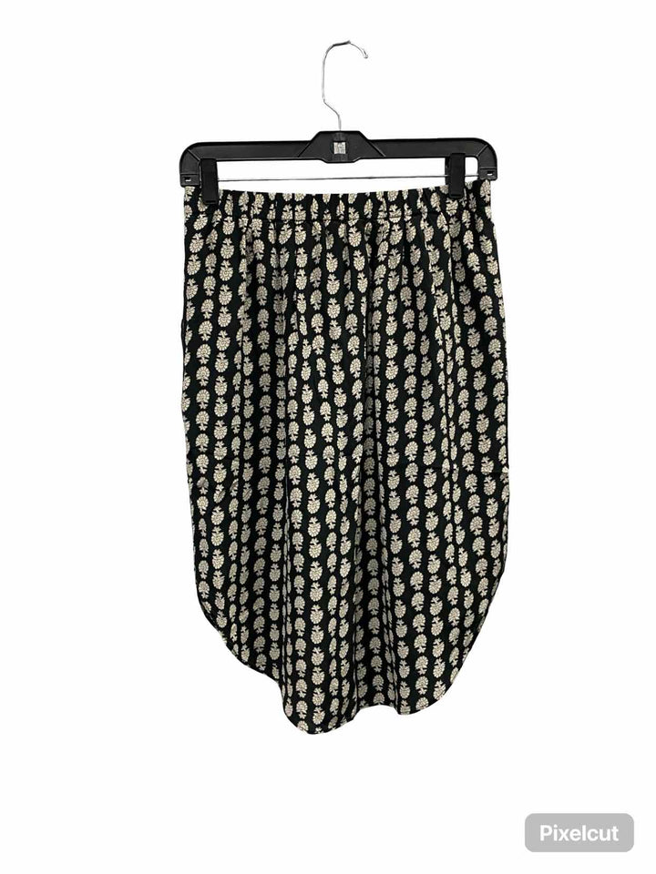 MadeWell Size M Black White Skirt