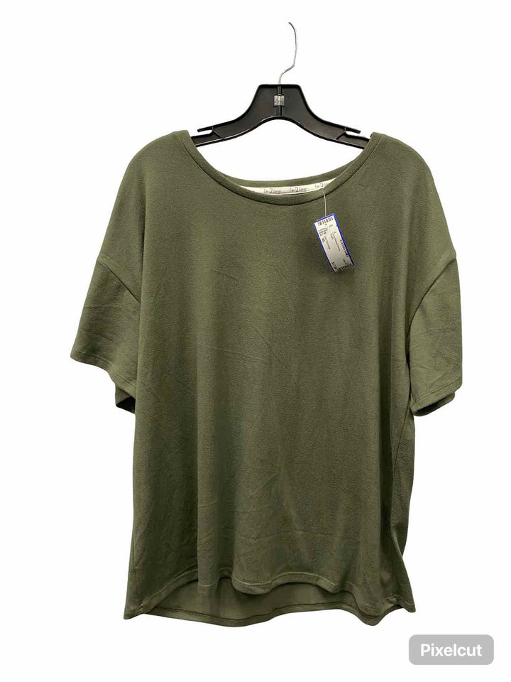 Live 2 Lounge Size XL Green Long Sleeve Shirts