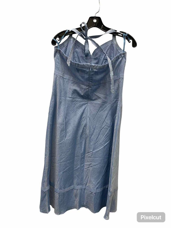 Loft Size 8 Blue Dress