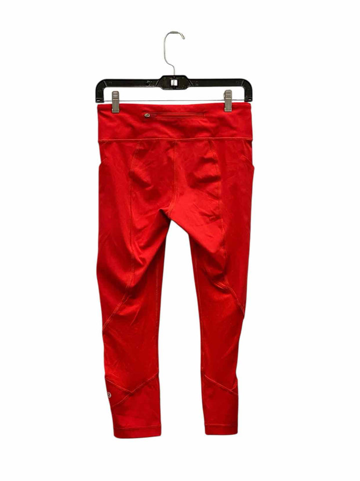 Lululemon Size 6 Red Athletic Pants