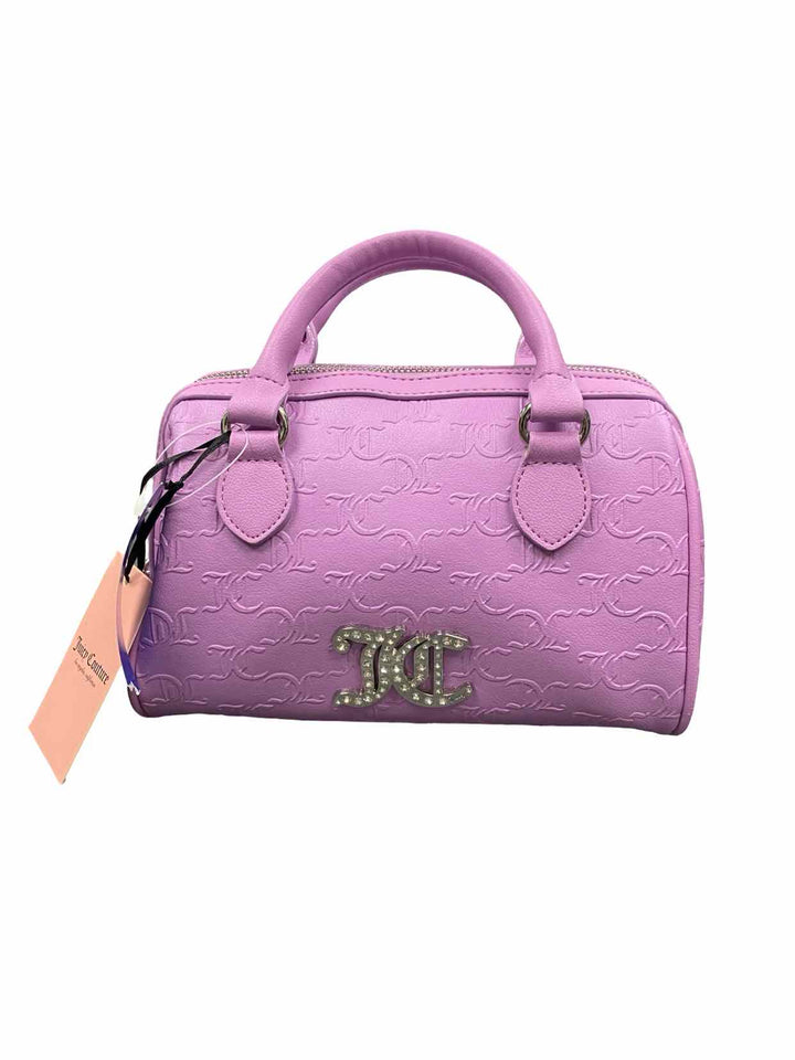Juicy Couture Violet Tulle All About That Bling Satchel Purse