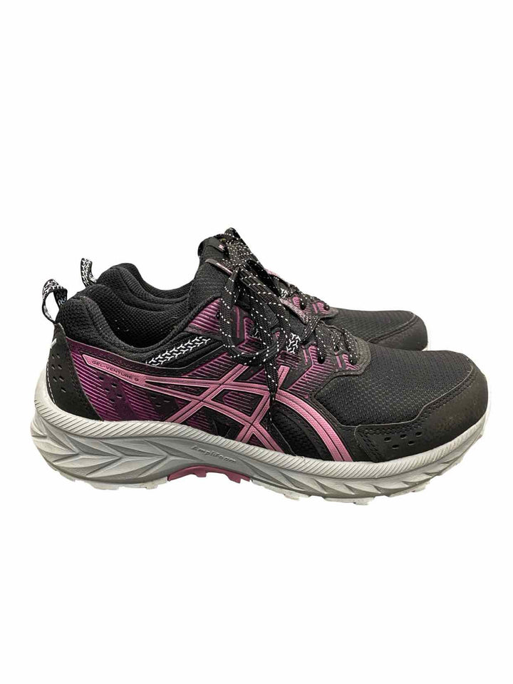 Asics Shoe Size 8 Black Pink Gel Venture 9 Sneakers