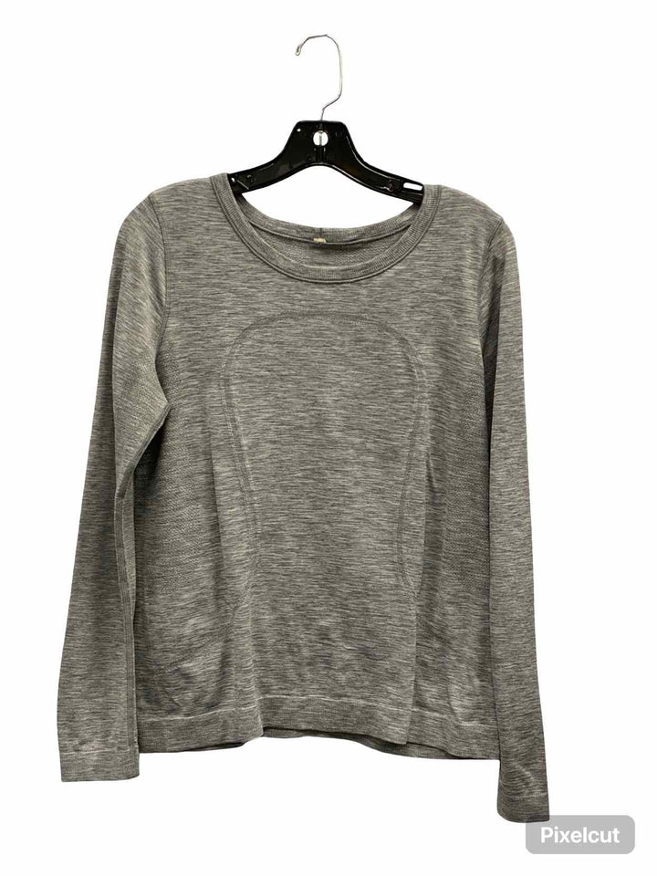 Lululemon Size L Grey Long Sleeve Shirts