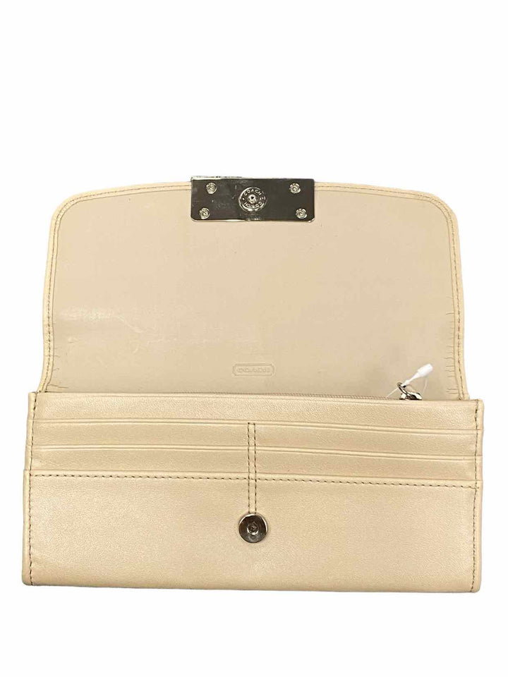 COACH Beige Wallet