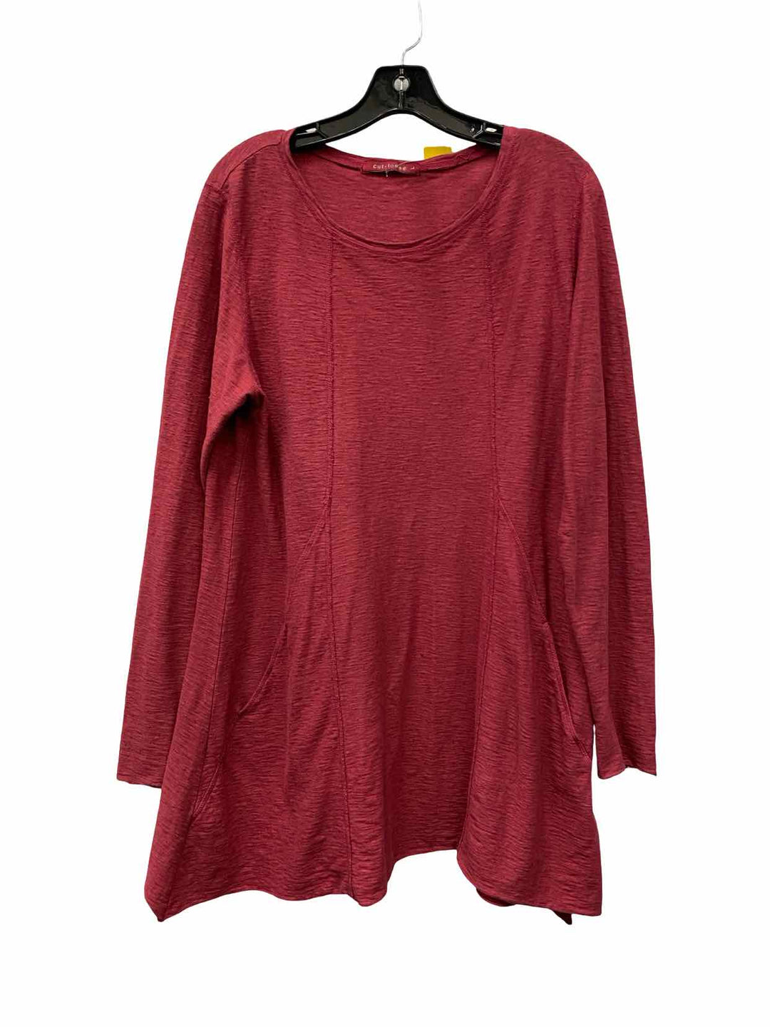 Cut Loose Size L Red Long Sleeve Shirts