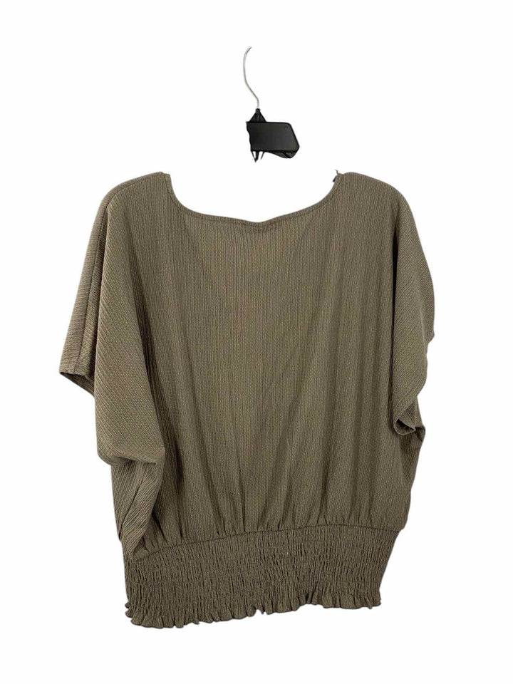 Lascana Size 12/14 Grey Short Sleeve Shirts