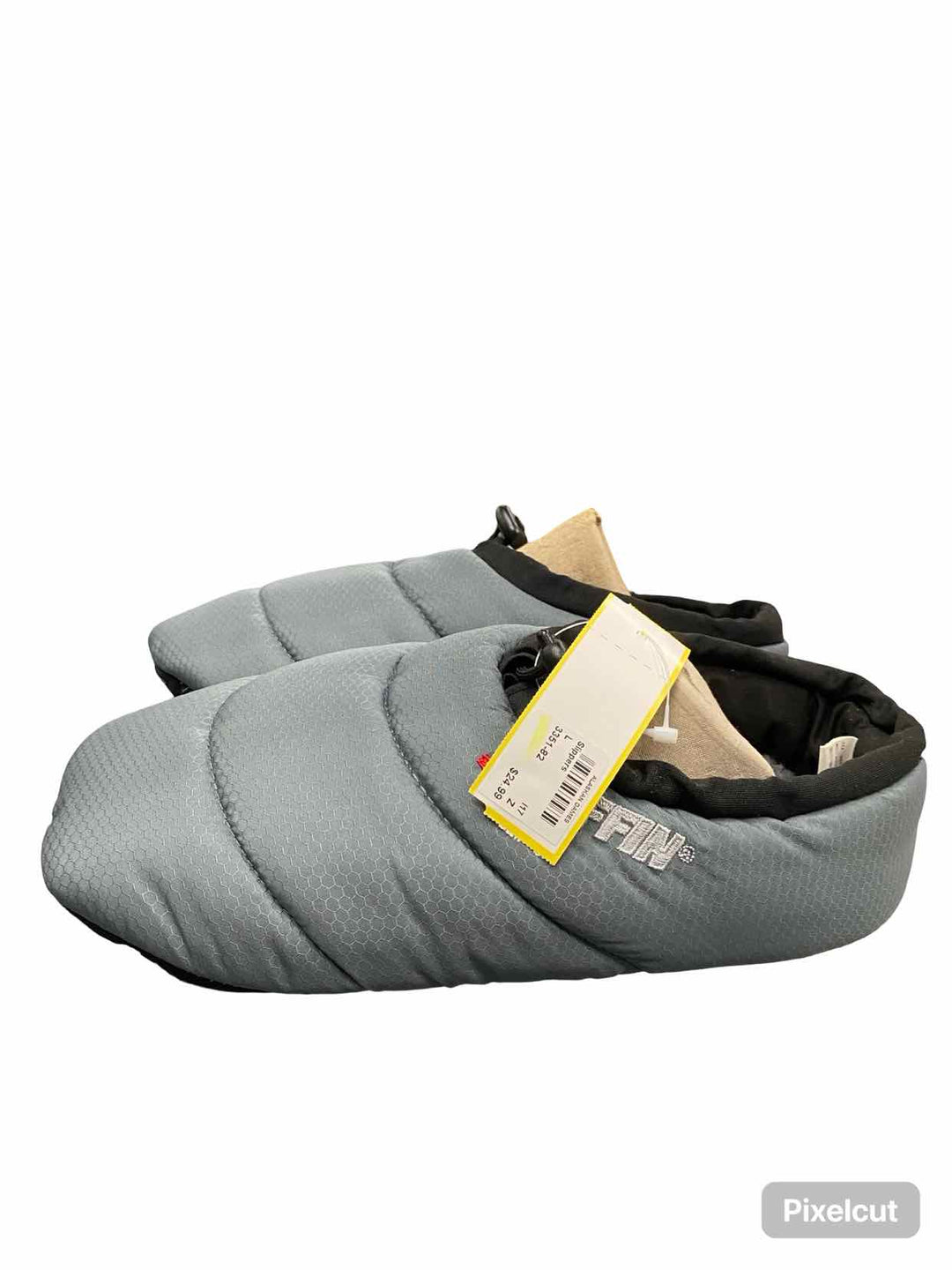 Baffin Shoe Size L Grey Cush Hybrid Slippers