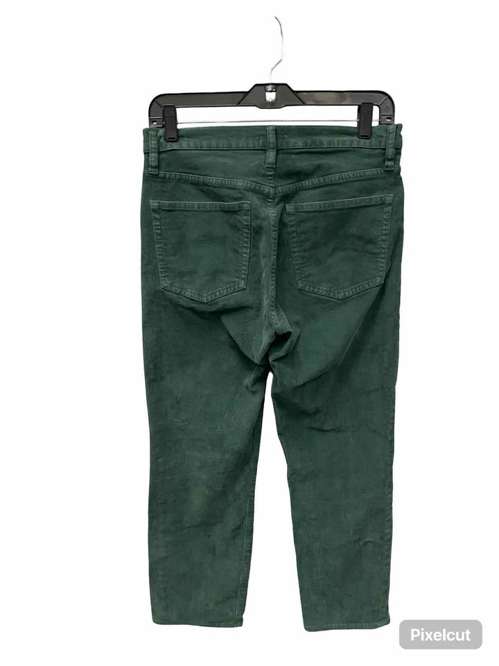 J Crew Size 28P Green Pants
