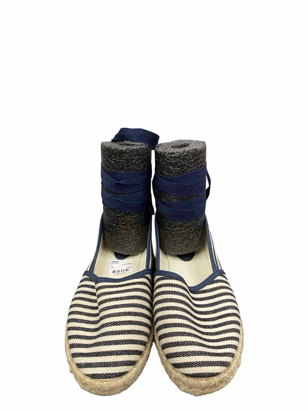 Unknown Shoe Size 7 Navy White Flats