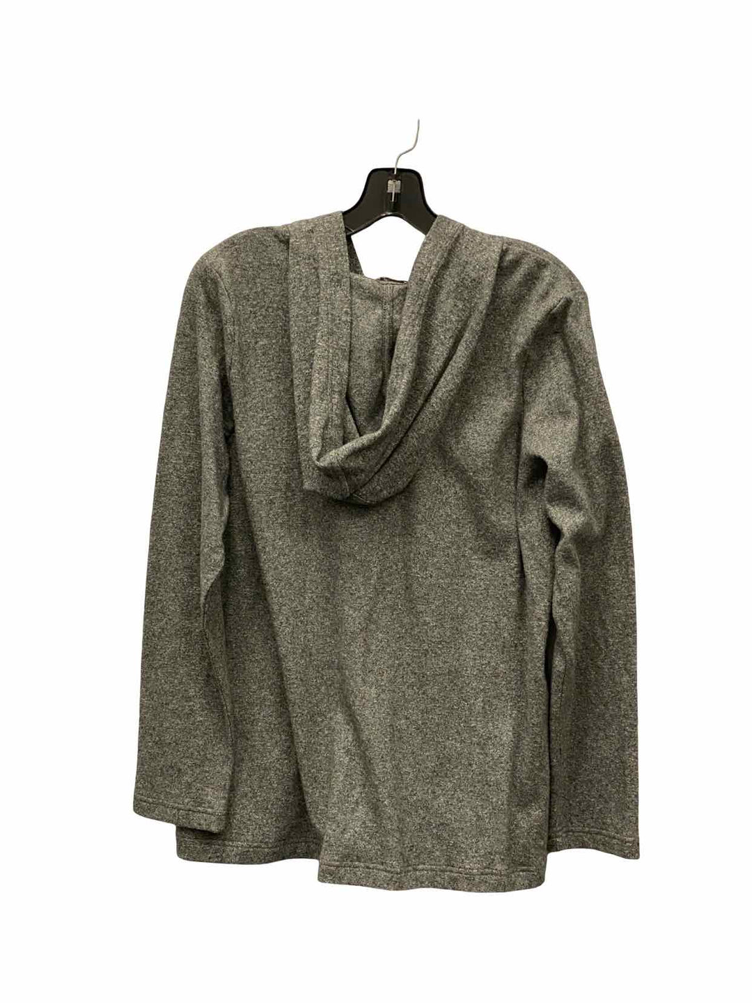 purejill Size M Gray 100% cotton Button Up Jacket