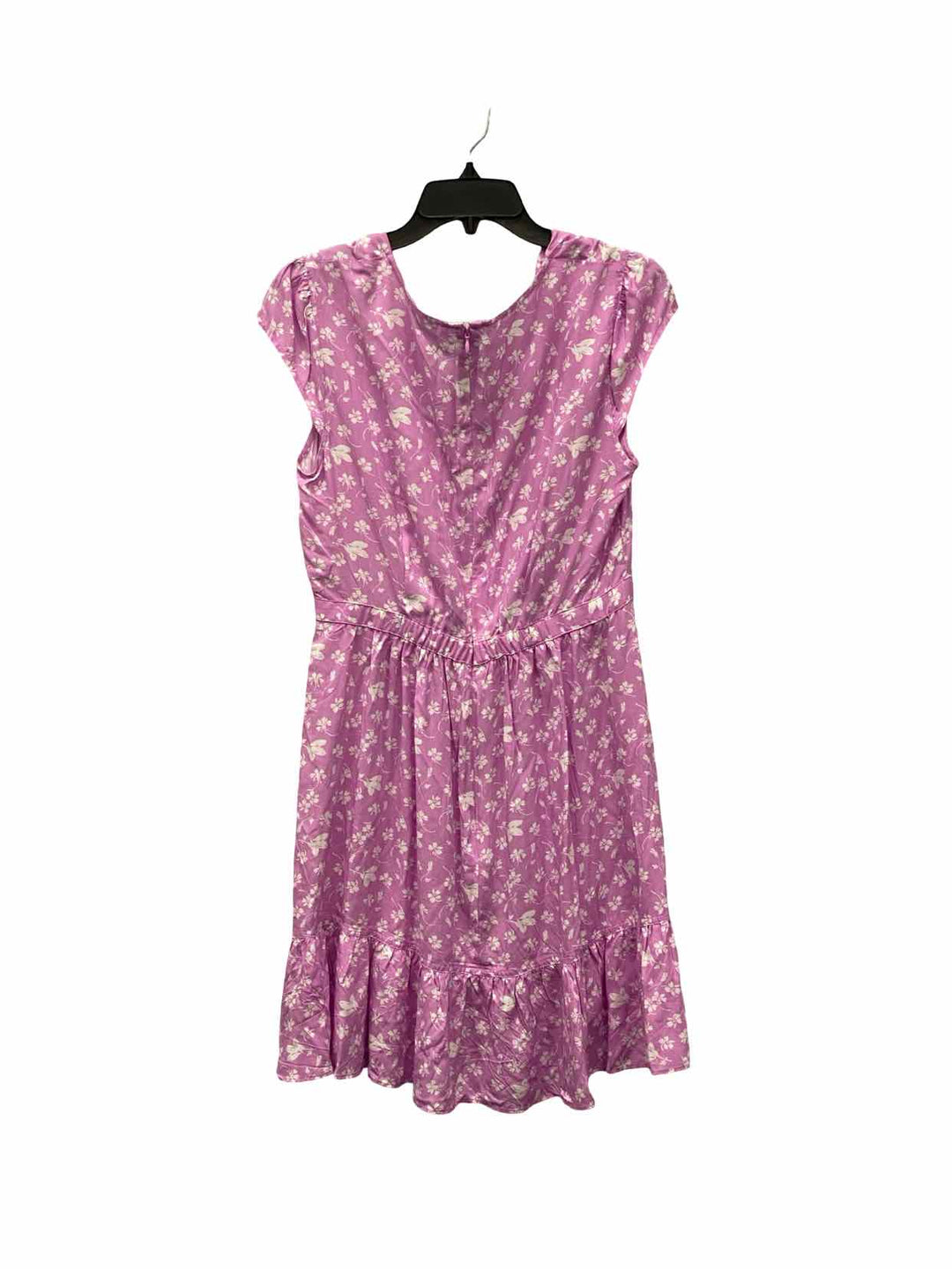 J Crew Size 8 Purple White Floral Dress