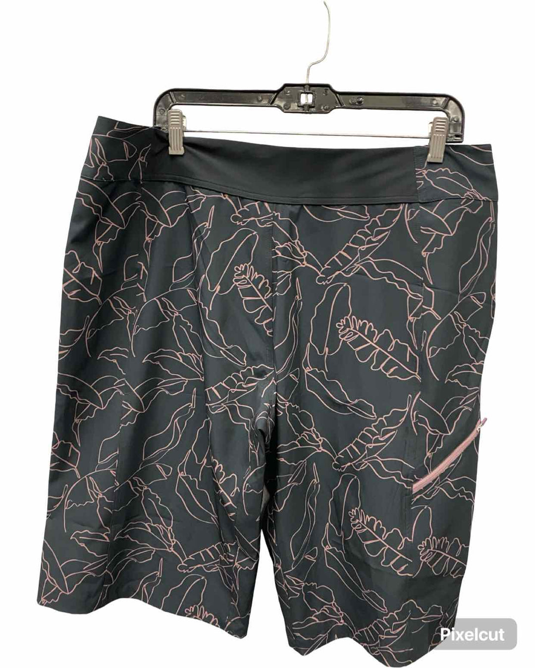 Wild Rye Size 14 Black Purple Athletic Shorts